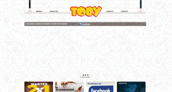 Desktop Screenshot of hamburguesastoby.com